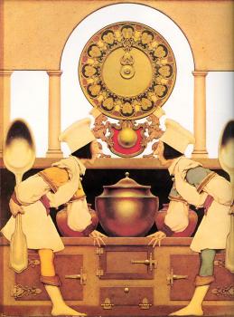 馬科斯菲爾德 帕裡斯 Two Pastry Cooks Blue Hose and Yellow Hose 馬科斯菲爾德 帕裡斯 Two Pastry Cooks Blue Hose and Yellow Hose